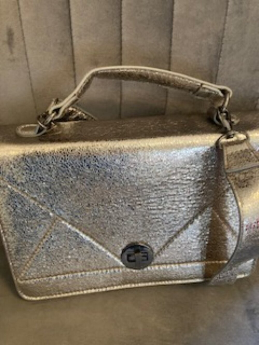 Silver Design Lab Bag from Lord & Taylor before it closed.